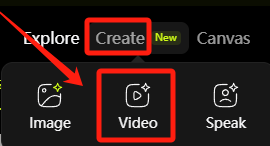 Step 1: Locate the Creation Menu